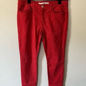 Joe’s Jeans, The Skinny, in red